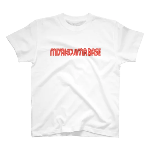 MIYAKOJIMA BASE ロゴＴシャツ Regular Fit T-Shirt