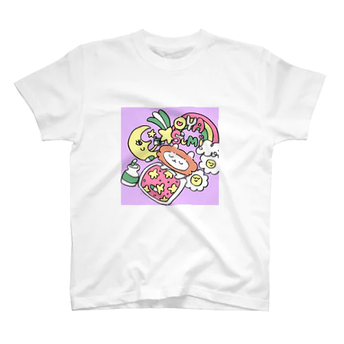 おやすみライオン スタンダードTシャツ