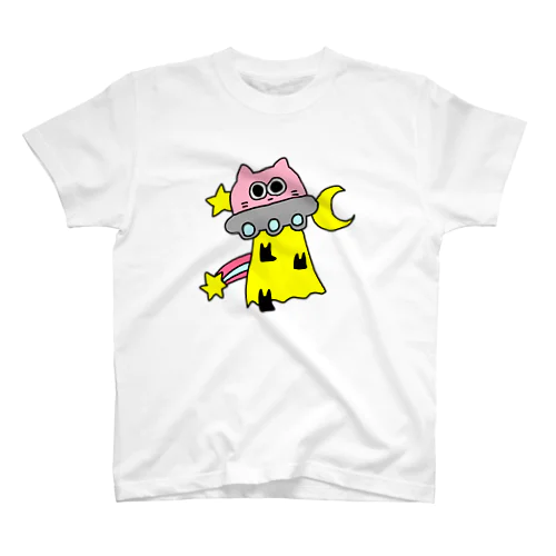 ネコちゃんもどき　UFO スタンダードTシャツ