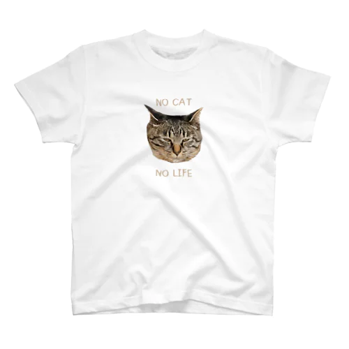 NO CAT NO LIFE スタンダードTシャツ