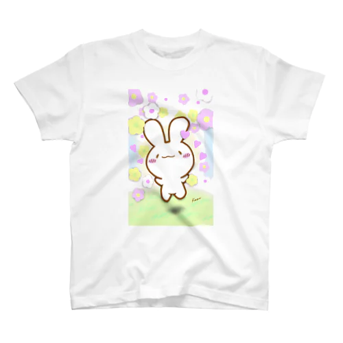 春だよけあうさ Regular Fit T-Shirt