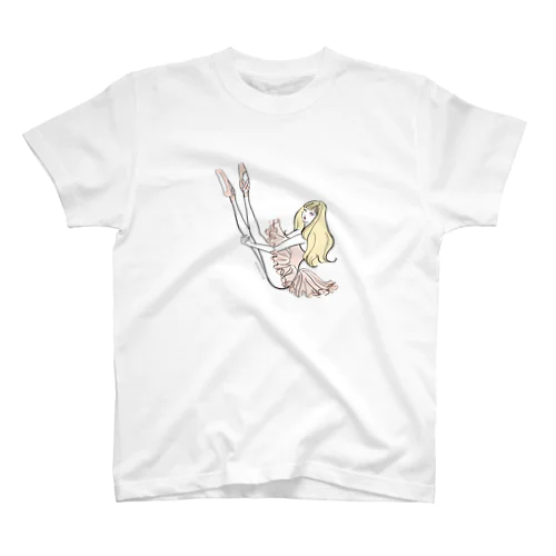 PINK BALLERINA Regular Fit T-Shirt