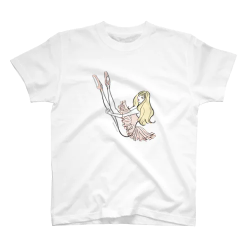 PINK BALLERINA Regular Fit T-Shirt