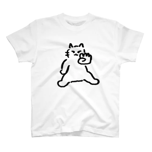 おことわりねこちゃん Regular Fit T-Shirt