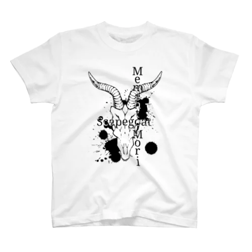 Scapegoat-Memento Mori(淡色向け) スタンダードTシャツ