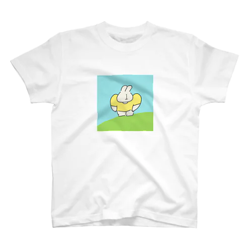 いかり肩うさぎ スタンダードTシャツ