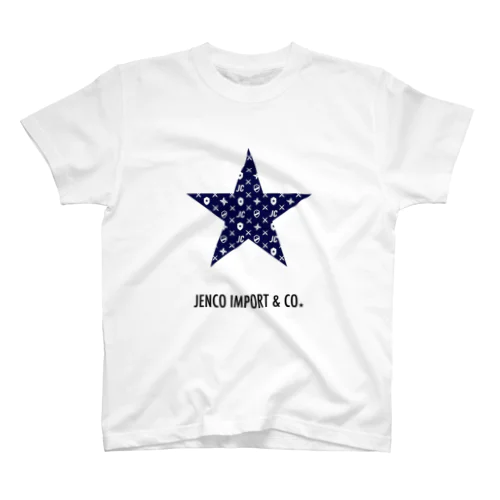 JENCO STAR -NAVY- スタンダードTシャツ