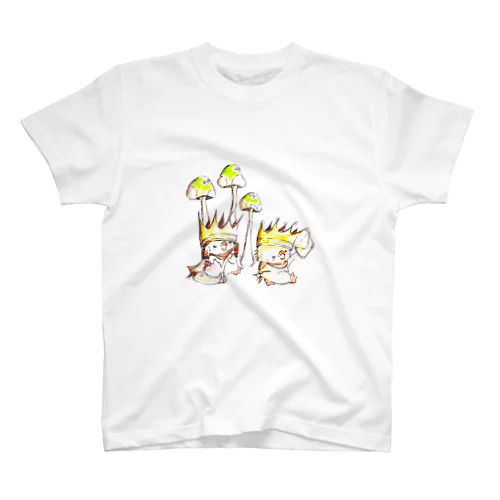 アヒル王家の子供カラーversion１ スタンダードTシャツ