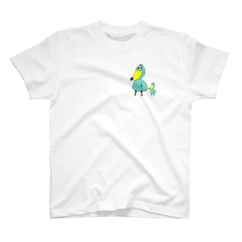 ハシ•ビロ子 スタンダードTシャツ