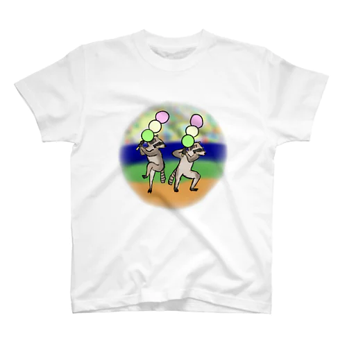 串団子プロ野球(洗熊) スタンダードTシャツ