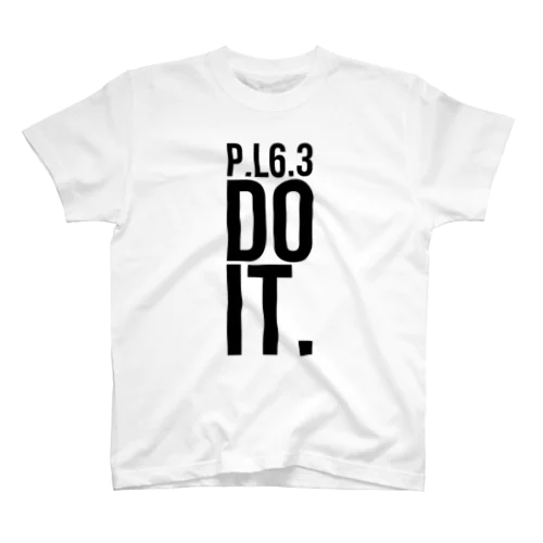 P.L6.3【Do it】 Regular Fit T-Shirt