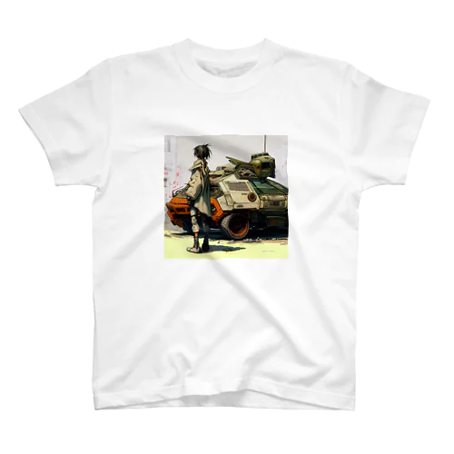 AI-vehicle002 Regular Fit T-Shirt