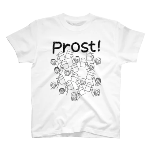 ビール倶楽部でProst！ スタンダードTシャツ