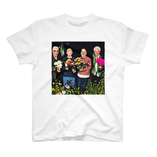 花束と未来老人 Regular Fit T-Shirt