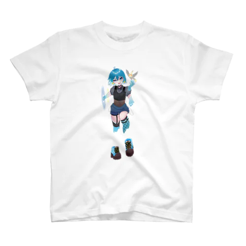 有馬千草ママ冷音ちゃん（右手異空間A） スタンダードTシャツ