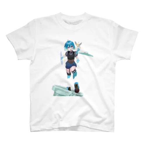 有馬千草ママ冷音ちゃん（右手異空間B） Regular Fit T-Shirt