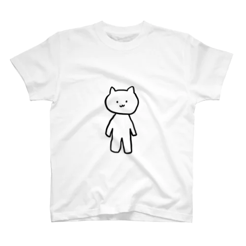 猫　cat Regular Fit T-Shirt