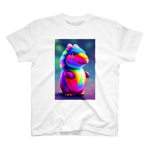 レインボーアニマル Regular Fit T-Shirt