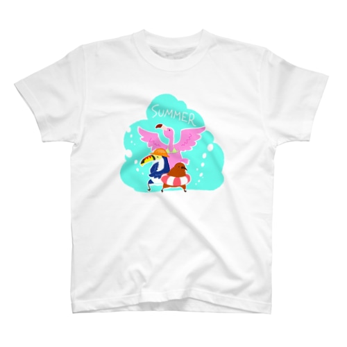 SUMMERな鳥たち Regular Fit T-Shirt