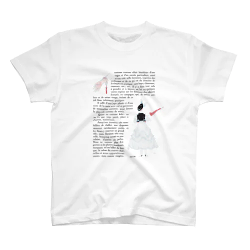 ジョルジュ・バルビエ「ガゼット・デュ・ボン・トン誌のイラスト」② Regular Fit T-Shirt