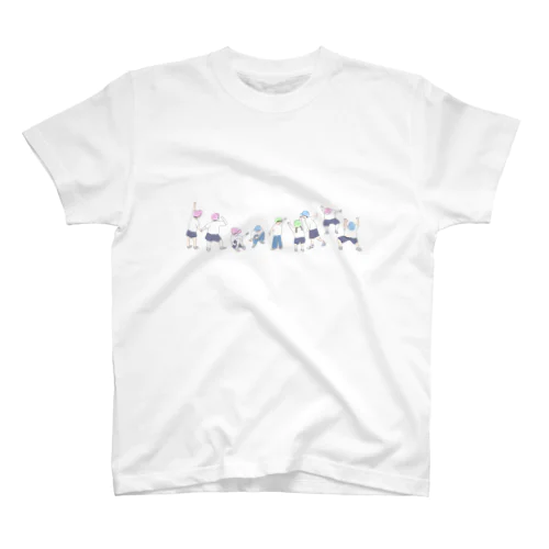 こどもたち（着彩） Regular Fit T-Shirt