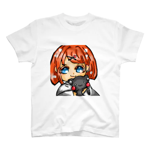 ゆるい女の子 スタンダードTシャツ