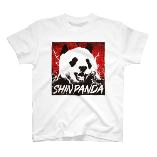 SHIN PANDA Regular Fit T-Shirt