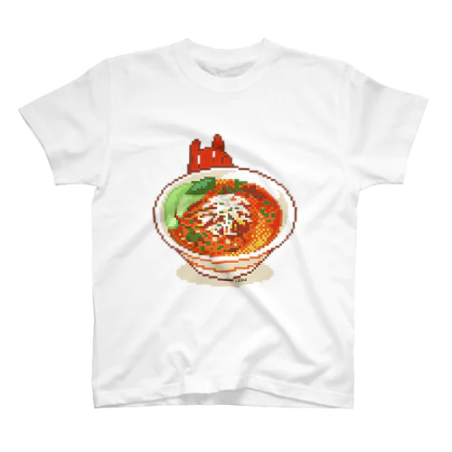 メンダコラーメン「メンメン麺」激辛 スタンダードTシャツ