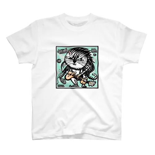 猫仙人のロックンロール🎶 スタンダードTシャツ