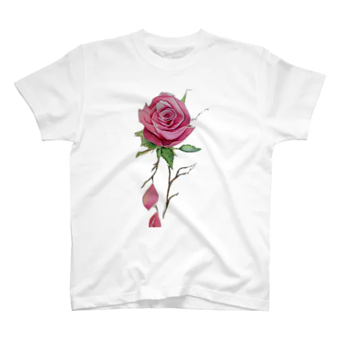薔薇色の愛 スタンダードTシャツ