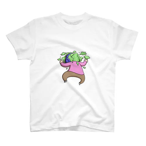 ヤ無茶しやがって...Tシャツ（白） Regular Fit T-Shirt