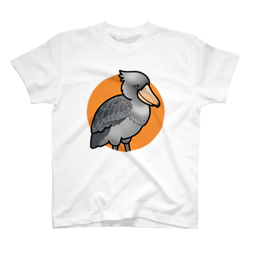 Chubby Bird ハシビロコウ Regular Fit T-Shirt