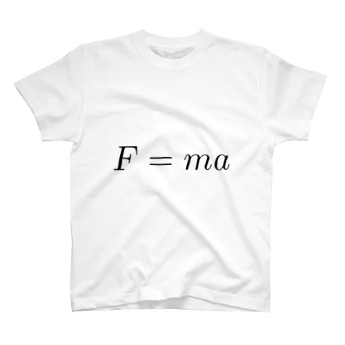 F=ma Regular Fit T-Shirt