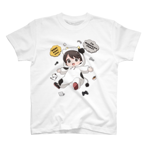 POPなUSHI Regular Fit T-Shirt