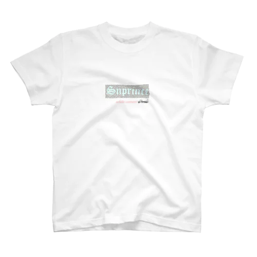 white cement Snprince boxlogo スタンダードTシャツ