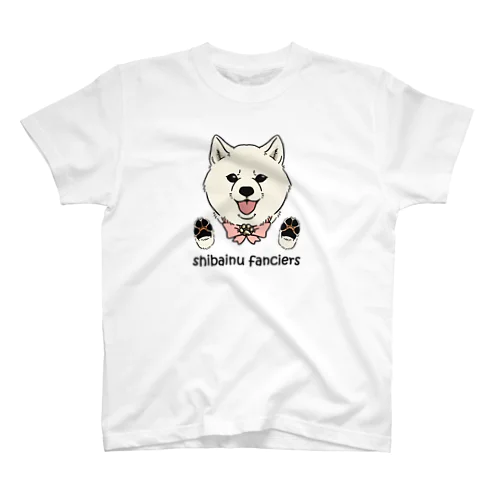 shiba-inu fanciers(白柴) Regular Fit T-Shirt