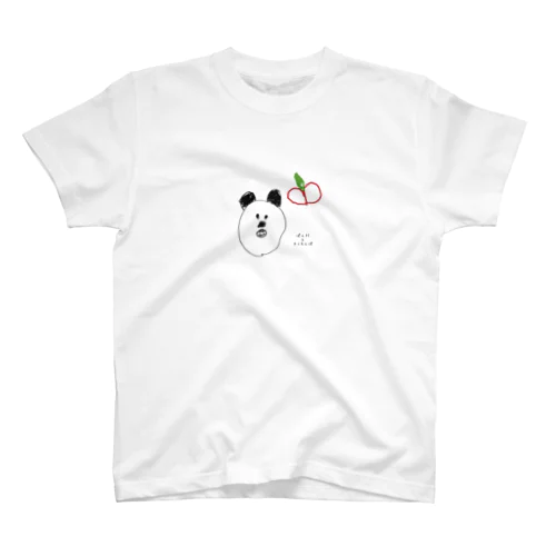 ぱんだとさくらんぼ Regular Fit T-Shirt