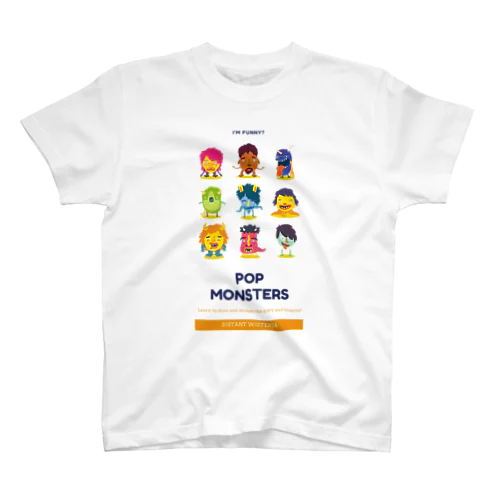 POP　MONSTERS スタンダードTシャツ