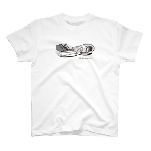 Sneakers (bk) スタンダードTシャツ