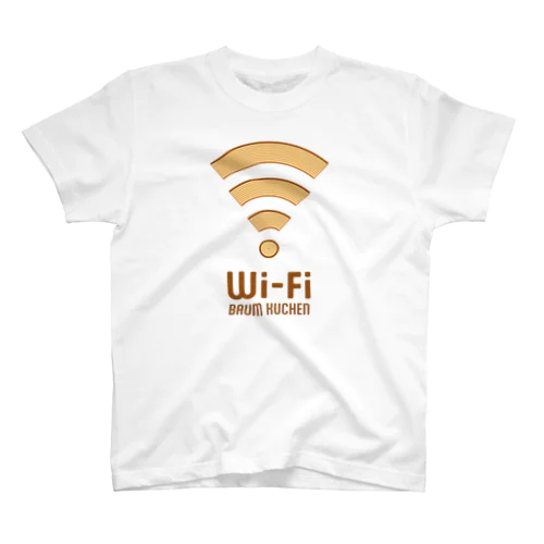 Wi-Fi バウムクーヘン Regular Fit T-Shirt