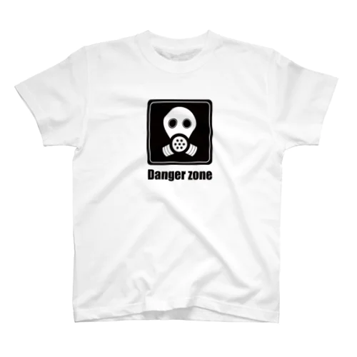 Danger zone (bk) スタンダードTシャツ