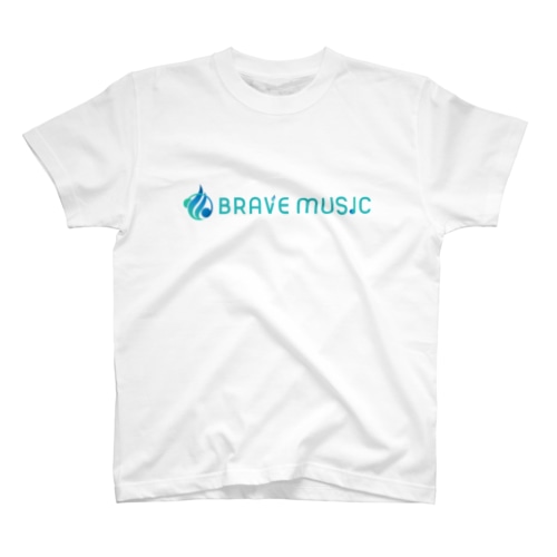 BRAVEMUSICスタンダードTシャツ Regular Fit T-Shirt