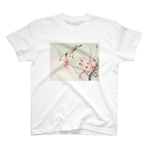 小原古邨　梅に鶯　Ohara Koson / Songbird on blossom branch Regular Fit T-Shirt