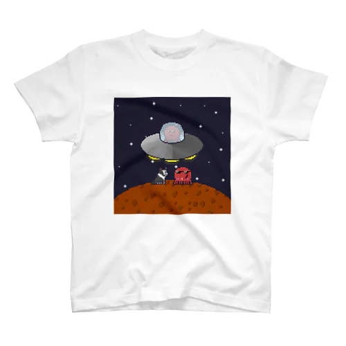 火星生命体オクタニアンとの邂逅 スタンダードTシャツ