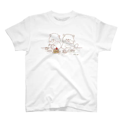 うたた寝はケーキを食べてから（new） スタンダードTシャツ