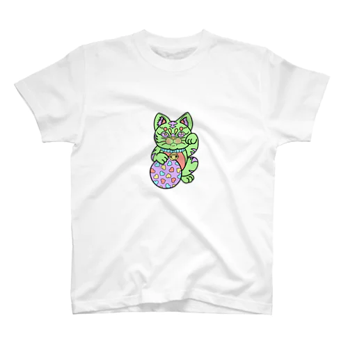 ハート招き猫 スタンダードTシャツ