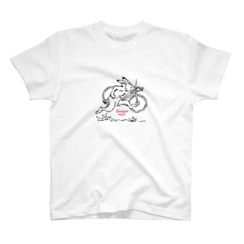 鳥獣戯画 ロードバイク グラベル スタンダードTシャツ