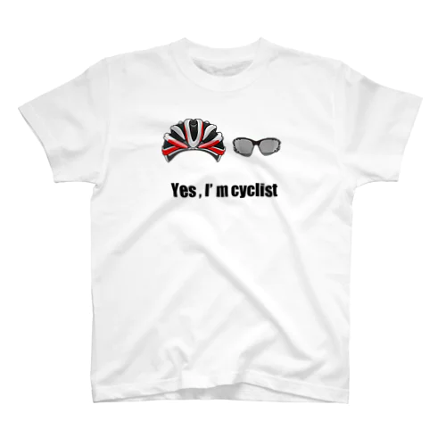 Yes, I'm cyclist Regular Fit T-Shirt