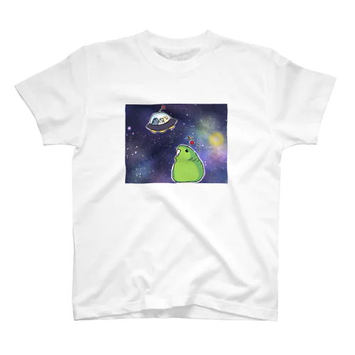 サザナミ星との交信　宇宙ver スタンダードTシャツ