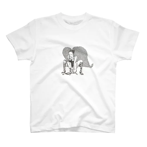 ブラックハート Regular Fit T-Shirt